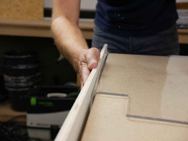 Bending perspex