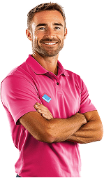 Customer service man