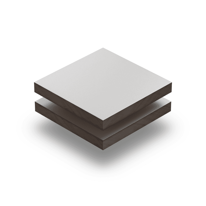 HPL texture sheet 6 mm light grey