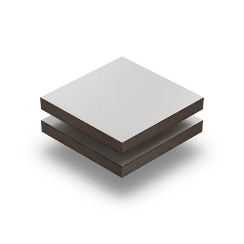 HPL texture sheet 6 mm light grey