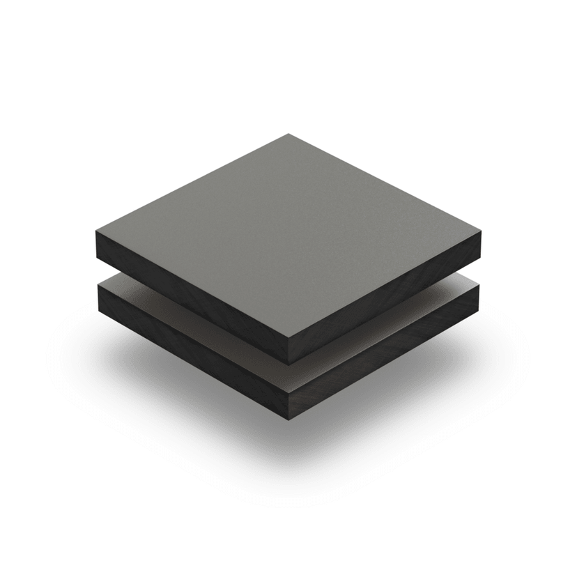 HPL texture sheet 6 mm dusty grey