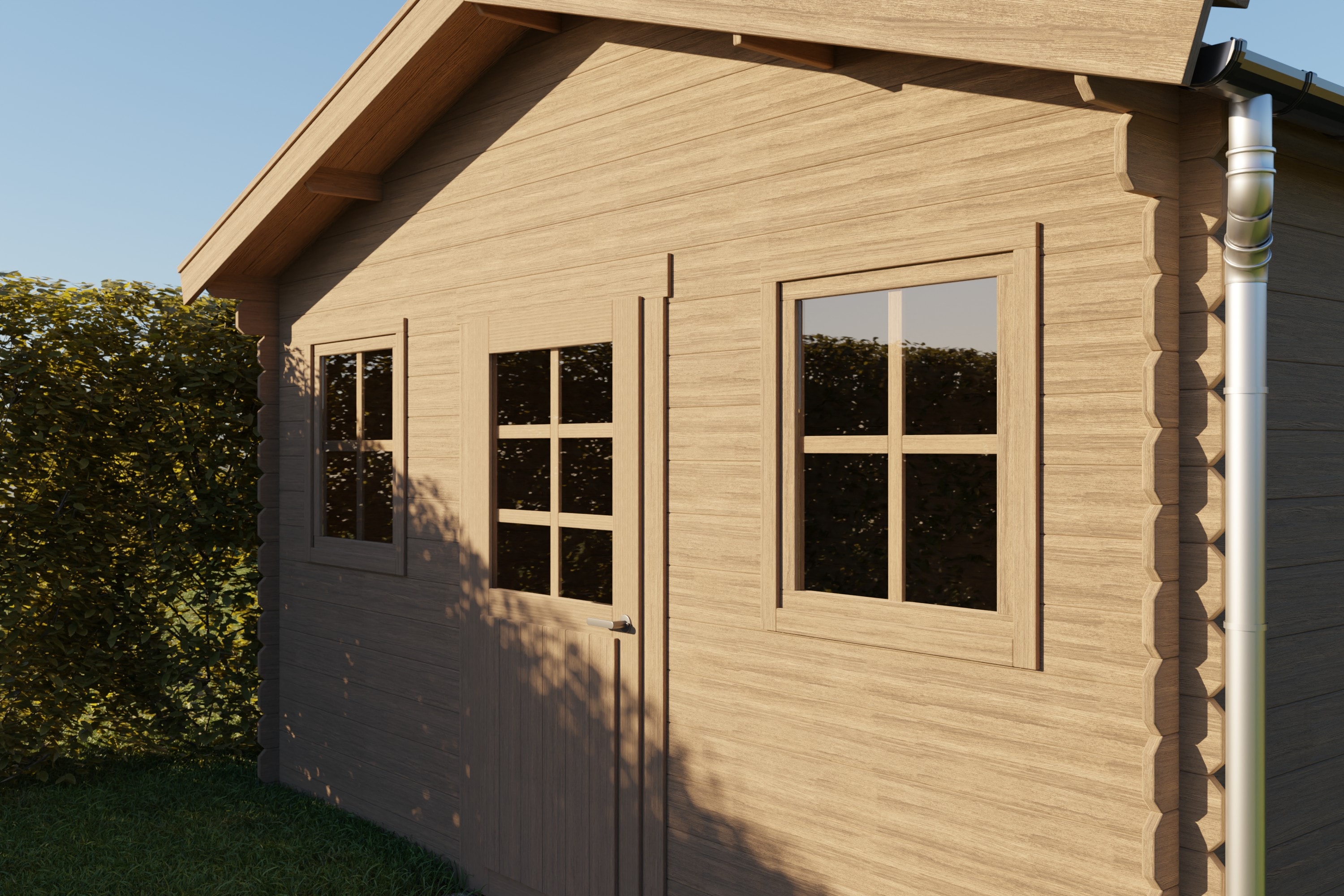 Perspex® shed window