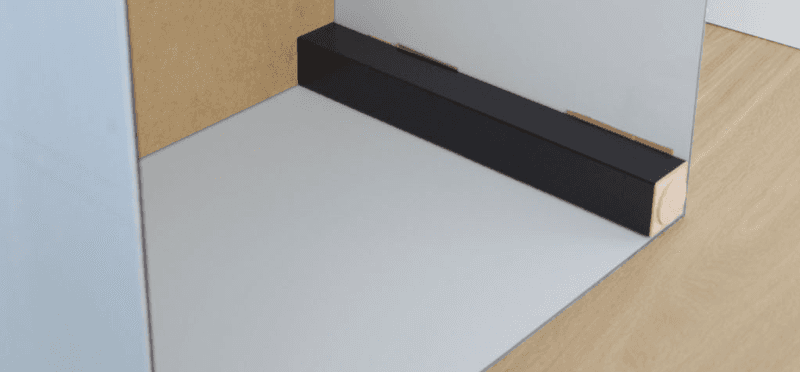 Acrylic table step 9