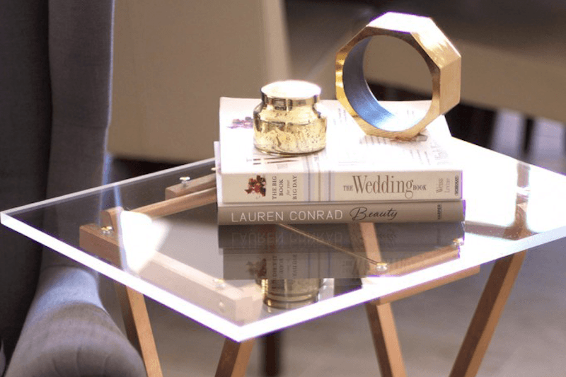 Acrylic tabletop