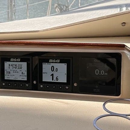 Black Acrylic boat instrument fascia 1