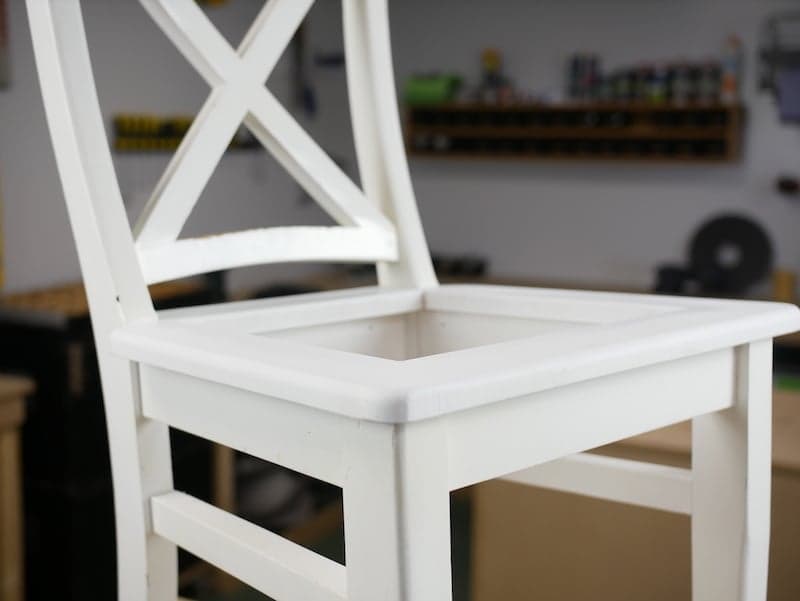 Chair without a seat