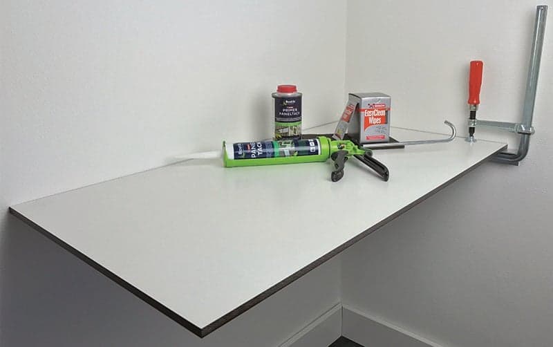 DIY HPL desk desktop