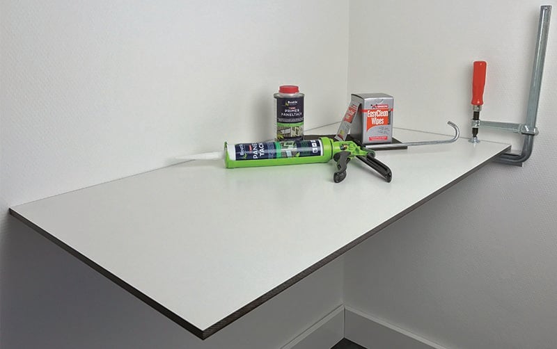 DIY HPL desk desktop