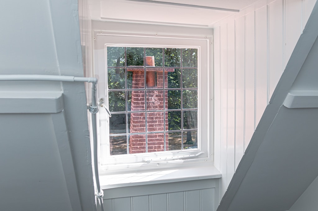 DIY Secondary Glazing with screws - result 1