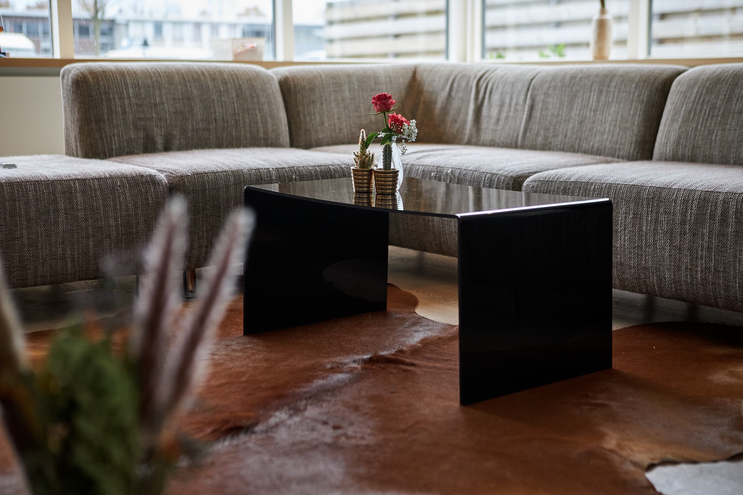 DIY perspex coffe tabele end result
