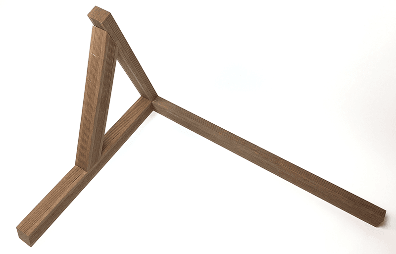 Door canopy side view back view