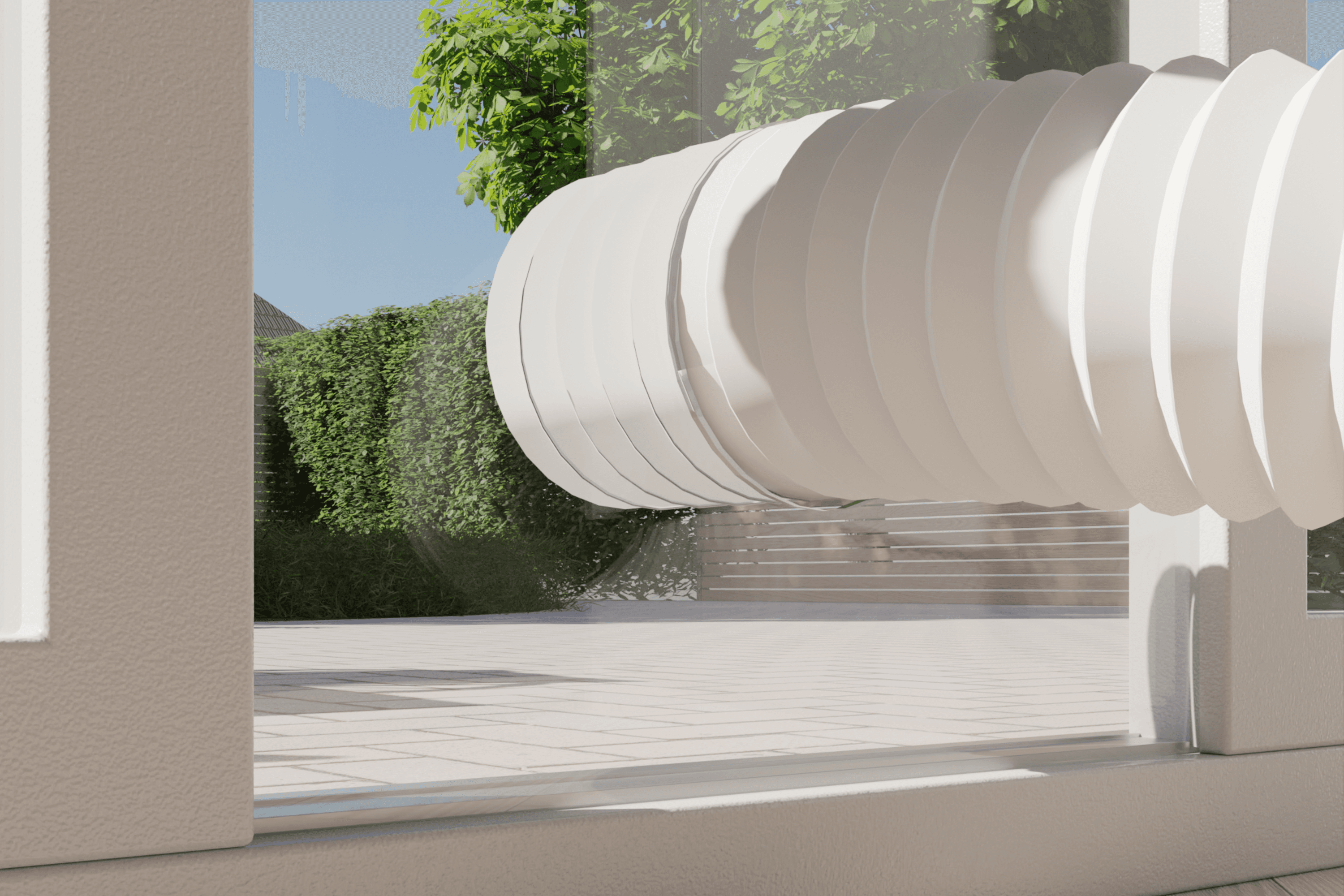 Door seals for mobile air conditioning