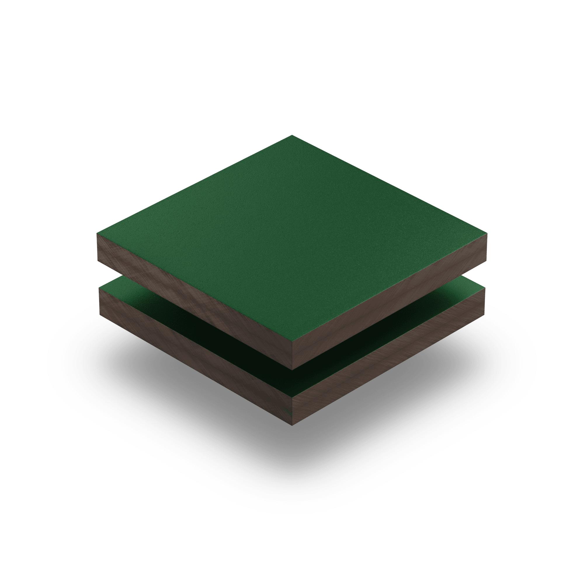 HPL texture sheet 6 mm moss green RAL 6005