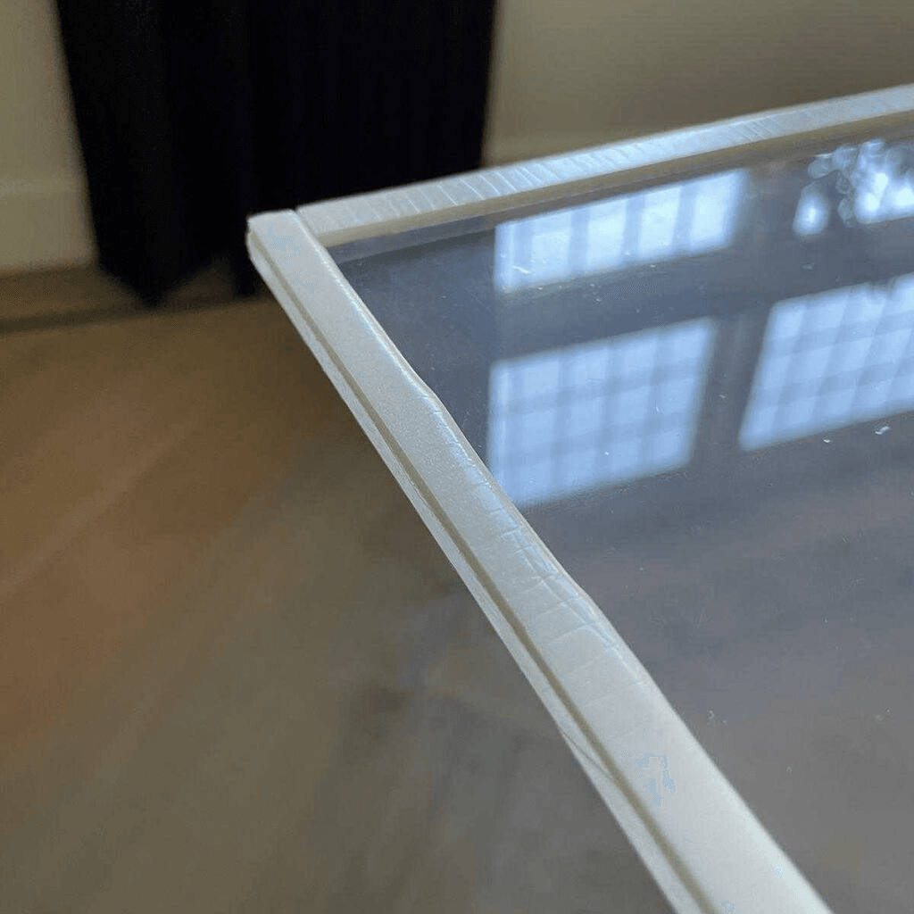 Isolation tape for secondary glazing