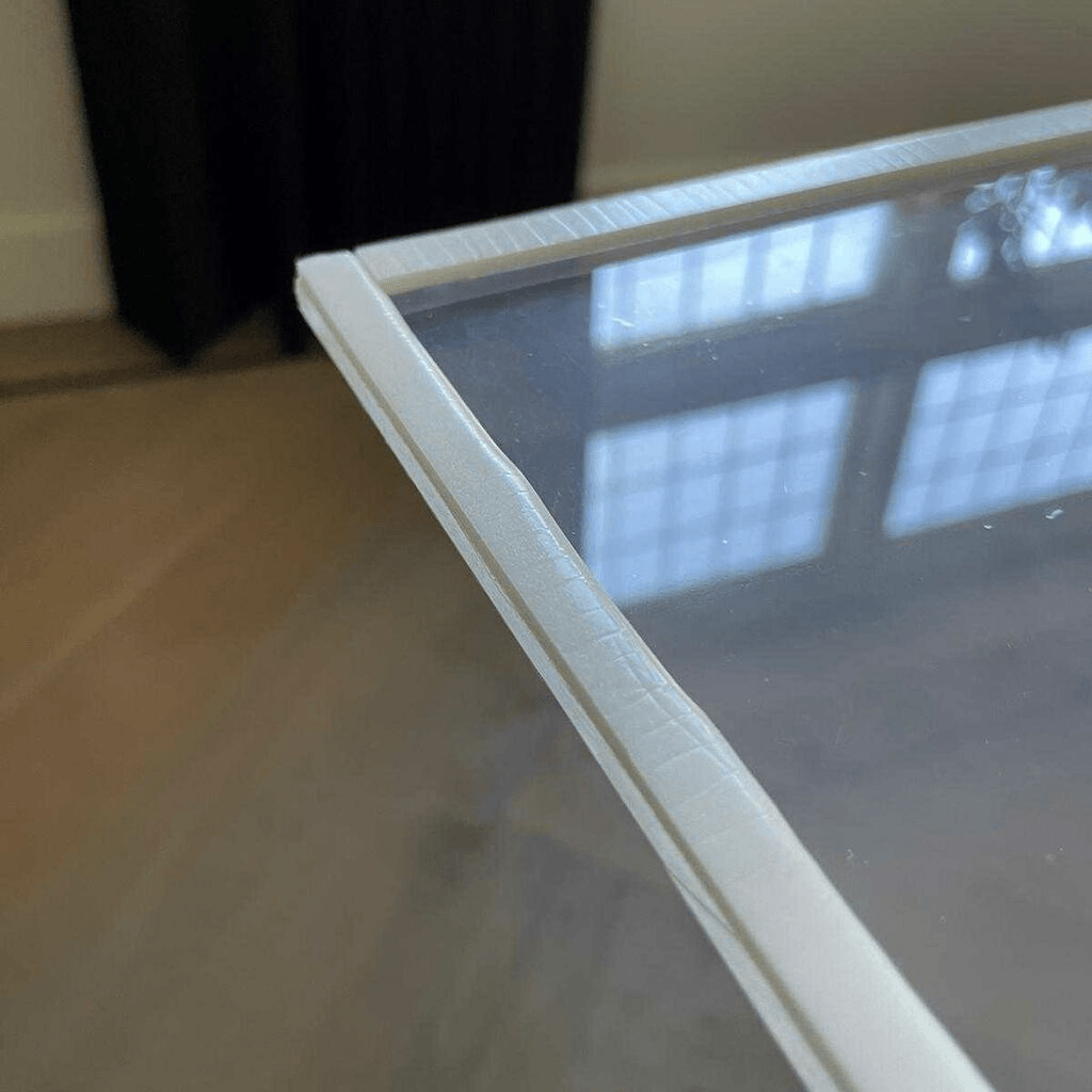 Isolation tape for secondary glazing