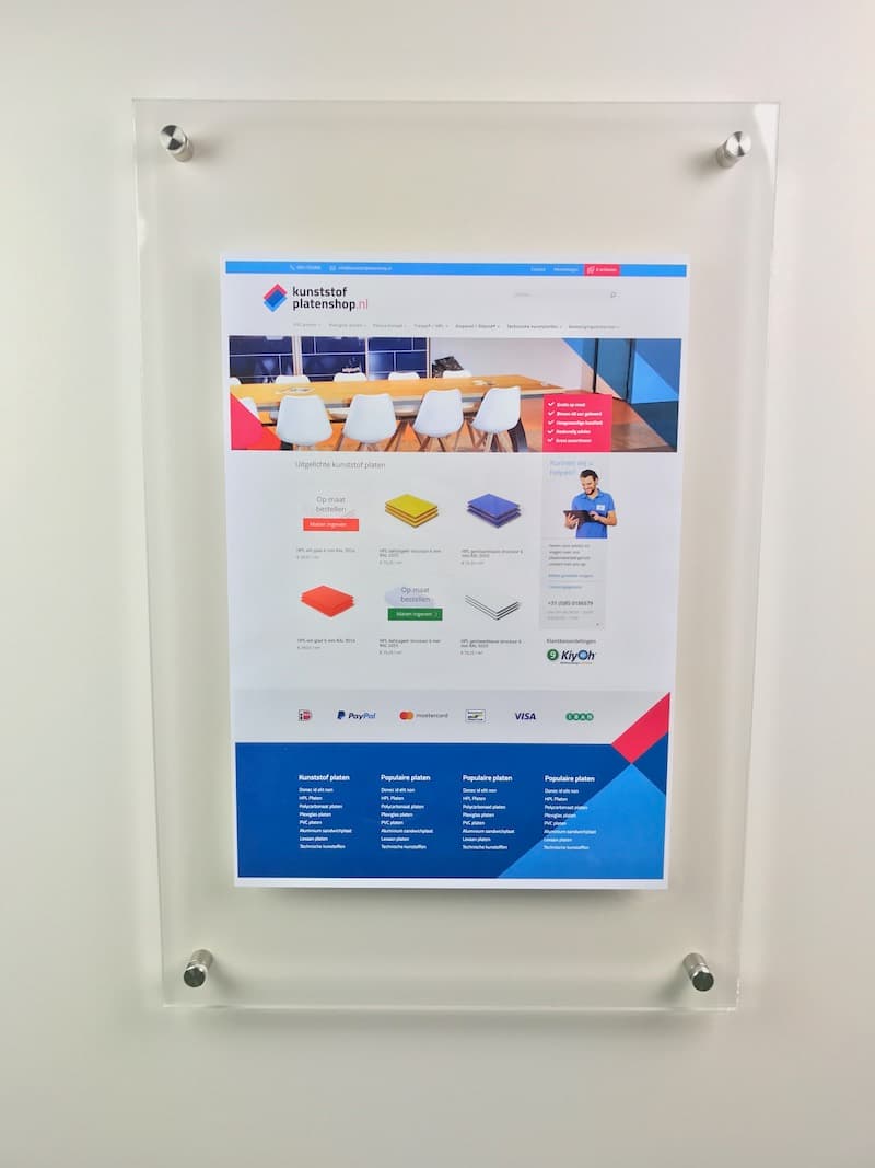 Menu card holder for restaurant