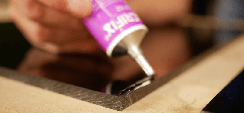 Plastic Planter - glue