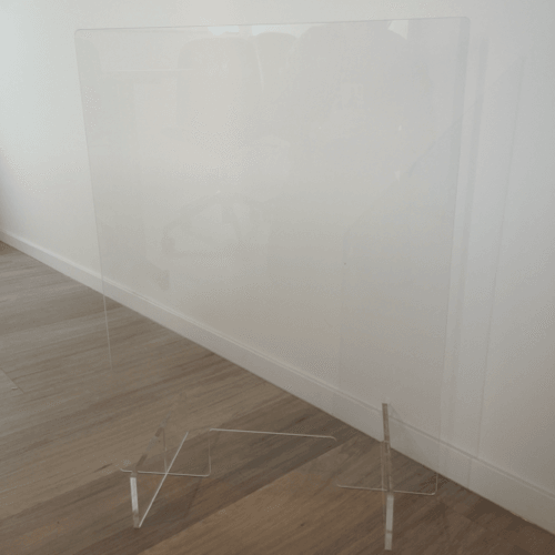 Plastic protective screen standard sneeze screen