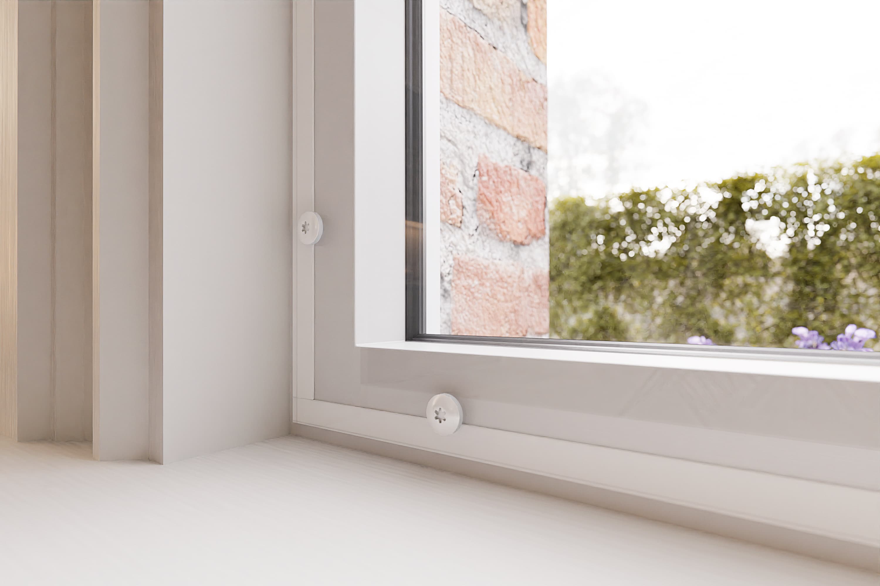 Secondary glazing fixed installation