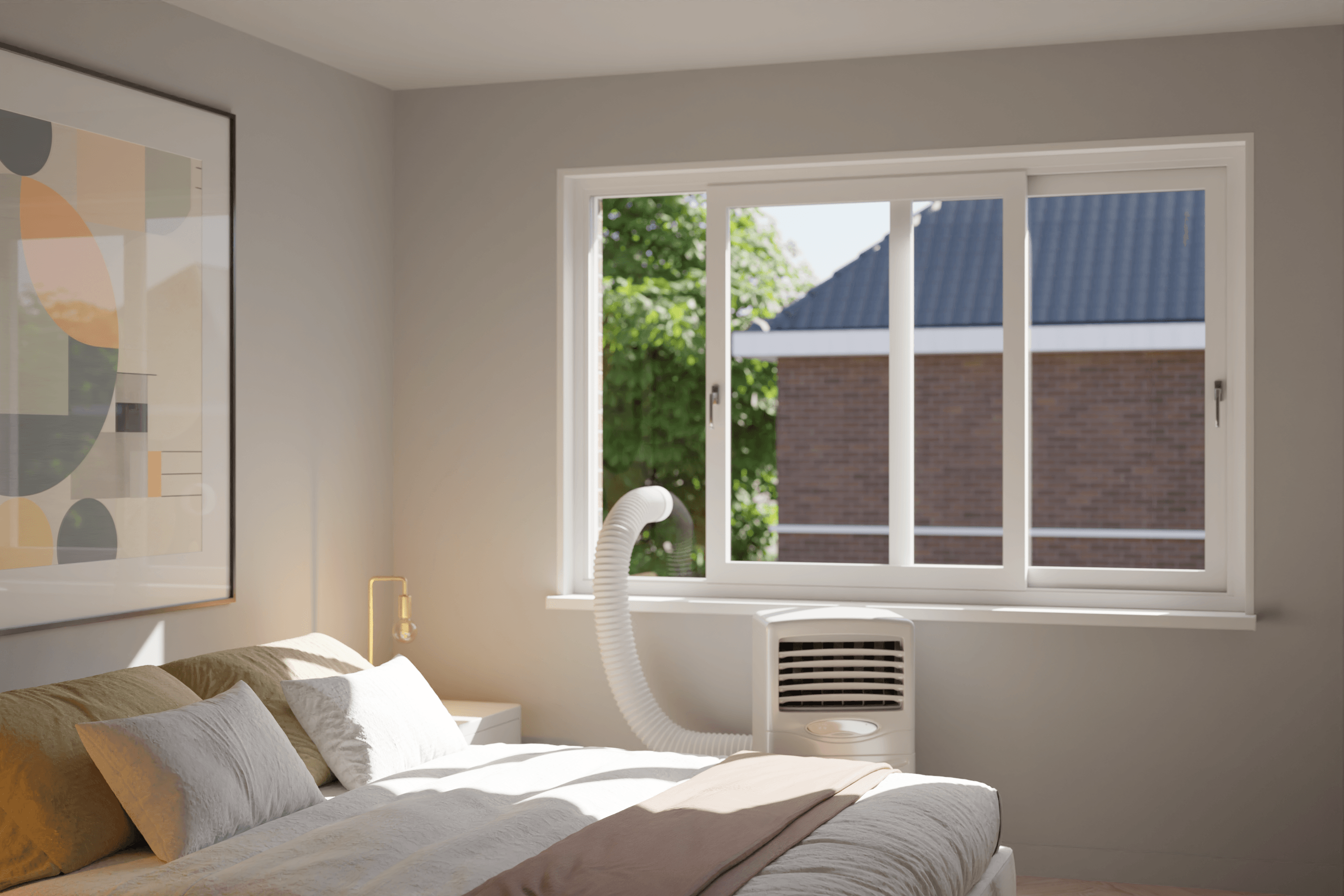 Sliding window air conditioner 2