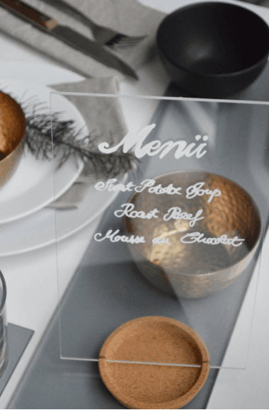 Table decoration result 3