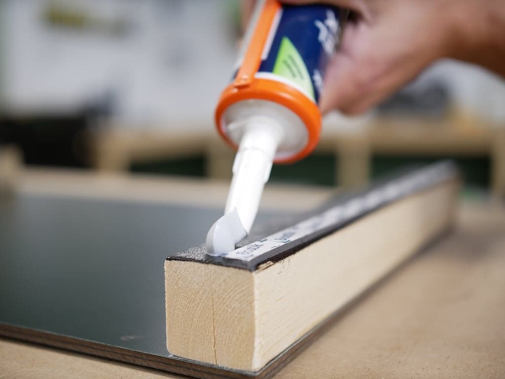 Trespa adhesives - mounting kit application