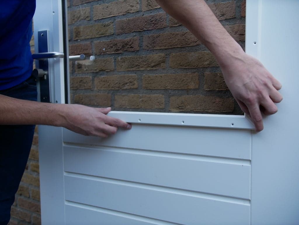 Window replacement attaching glass battens