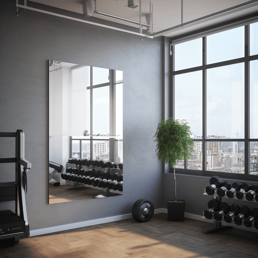 Gym mirror