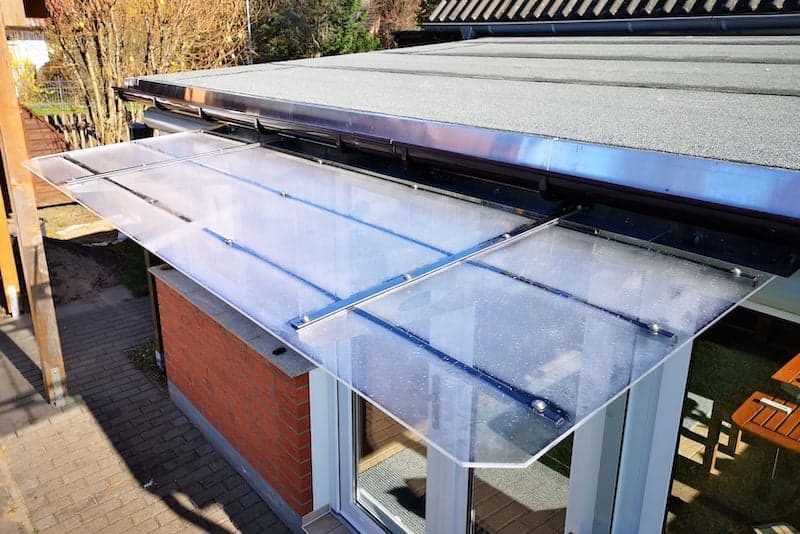 canopy make translucent plexiglass