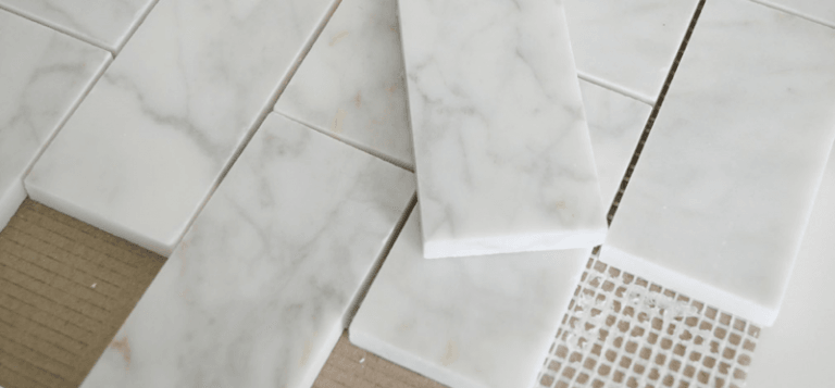 Desk accessories material marble