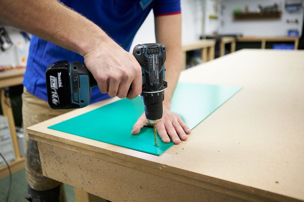 drilling pvc foamed