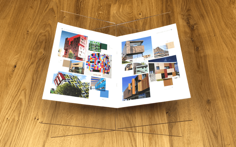 DIY bookstand plexiglass