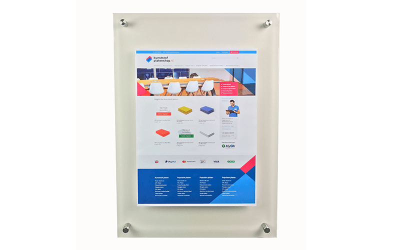 Header blog floating frame