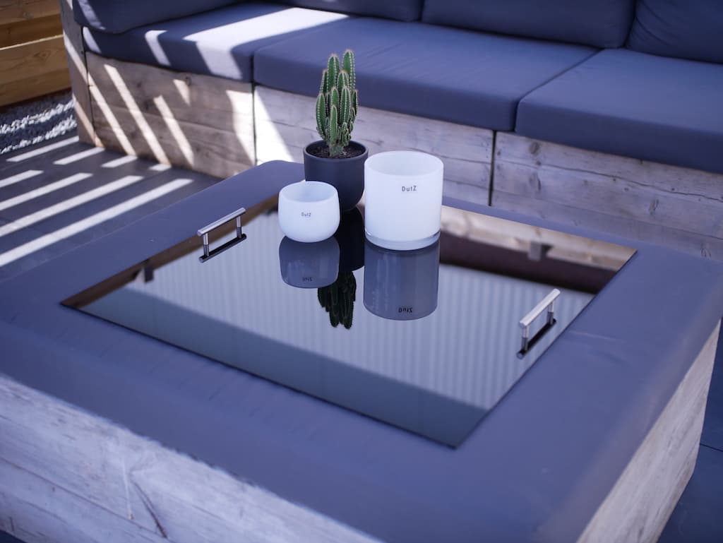 How to make a footstool tray