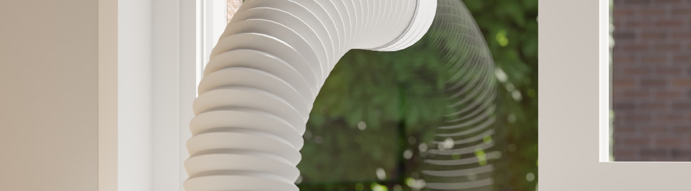 Where should the exhaust hose of your portable AC go? Tips