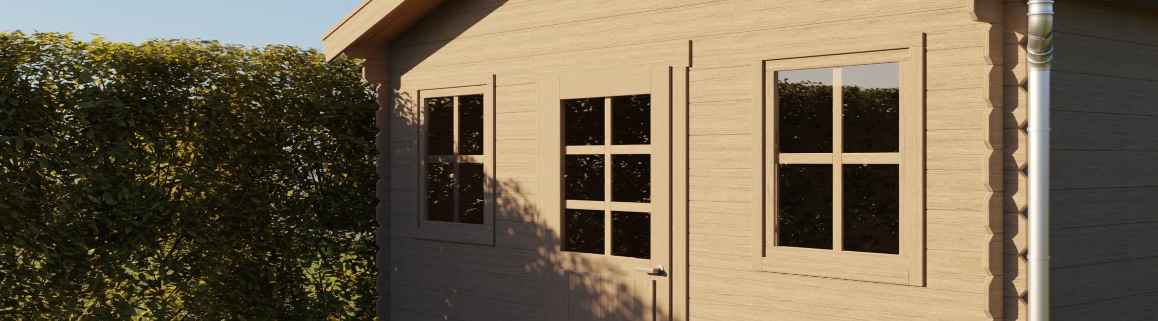 Perspex® shed window
