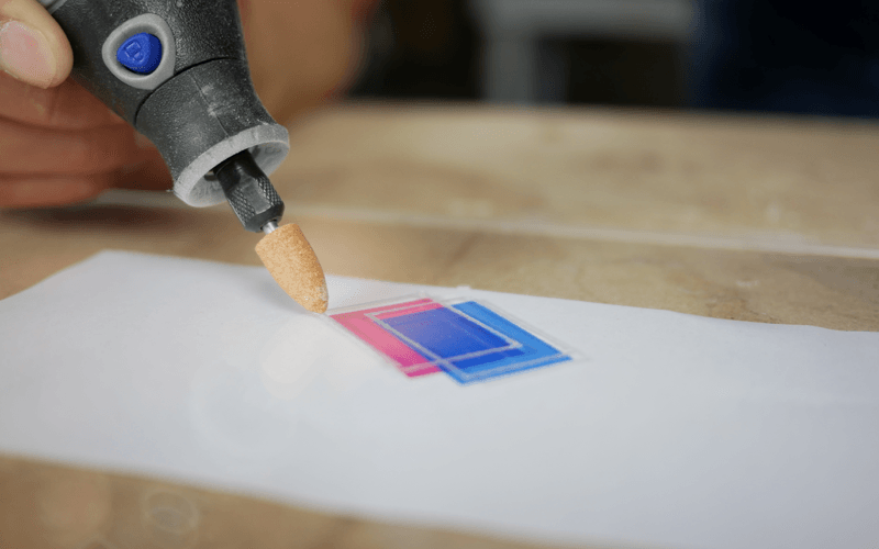 Acrylic engraving