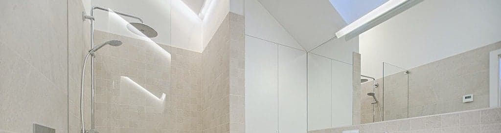 Acrylic shower enclosure