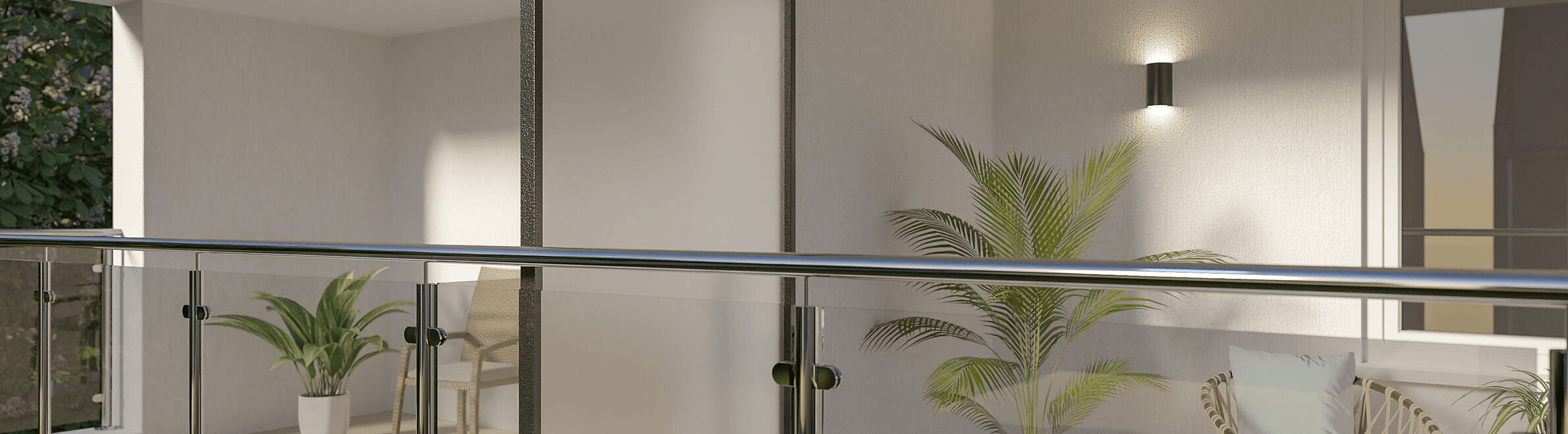Balcony privacy screen