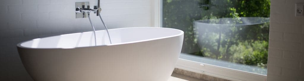 Bathroom window privacy transparent glass