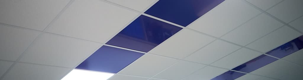 Customised suspended ceiling