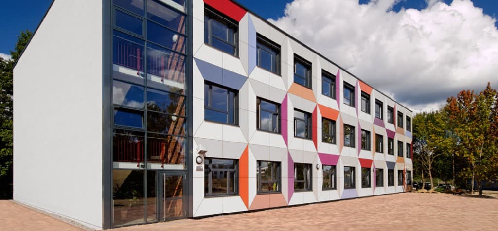 Exterior cladding trespa plastic