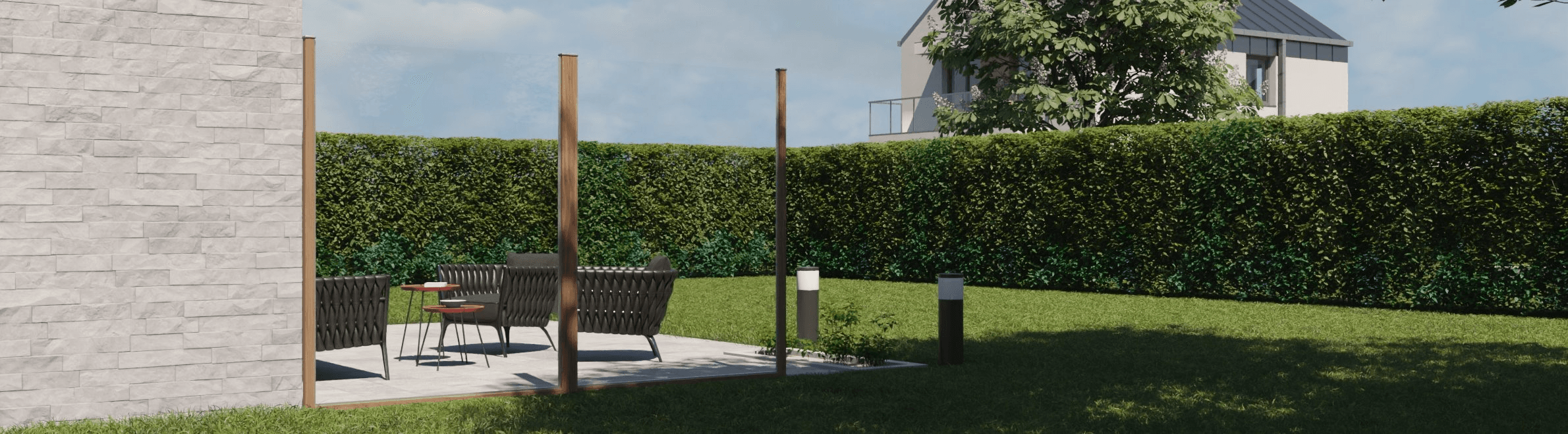 Garden windbreaks