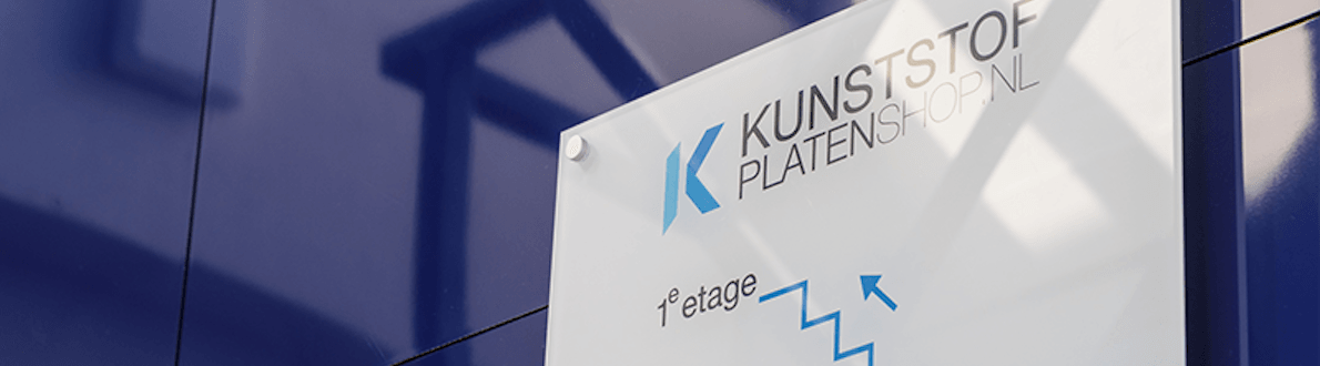 Plexiglas nameplate banner