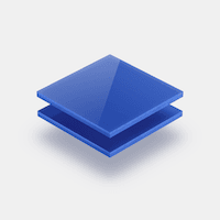 Range of coloured acrylic sheets