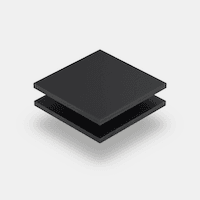 Range of matt acrylic sheets