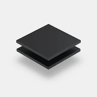 Range of matt acrylic sheets