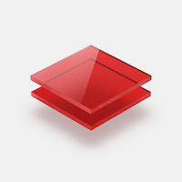 Range of tinted acrylic sheets
