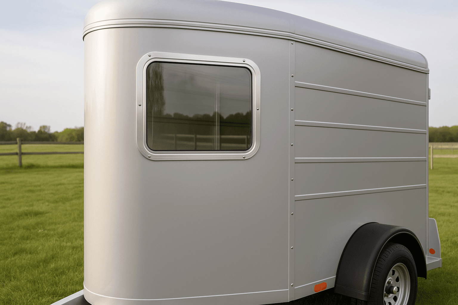 DIY Horse Trailer Window | Plasticsheetsshop.co.uk