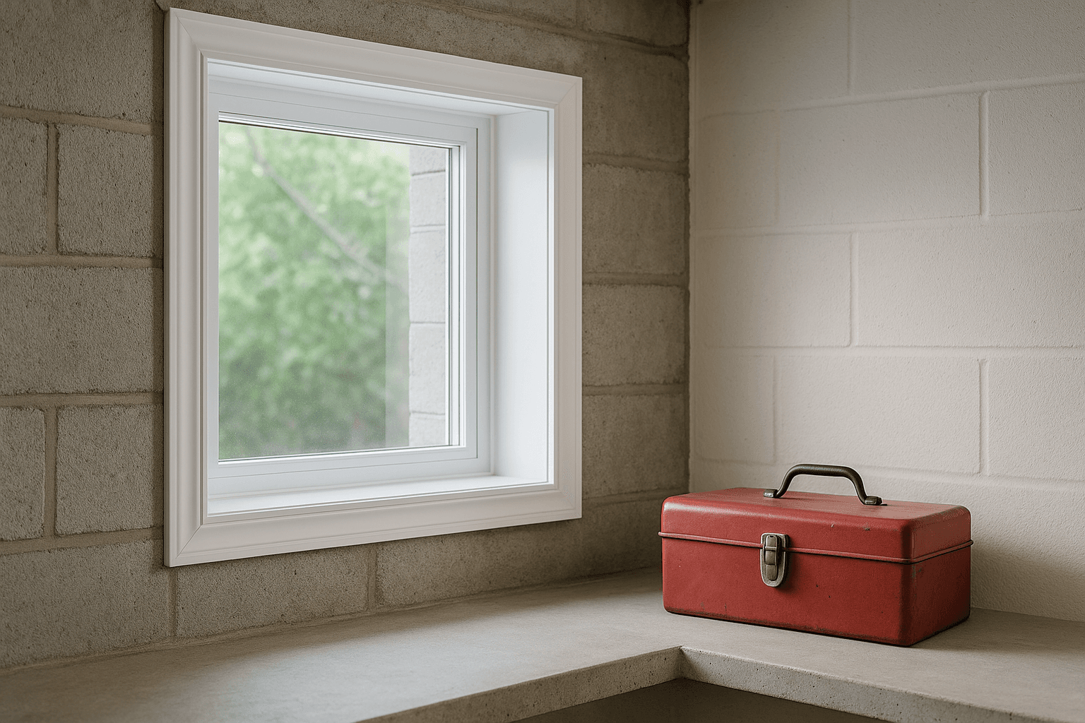 Replacing a Pane of Glass Yourself in a Basement Window